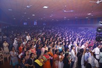 Yuddham Sharanam Team At Eluru and Bhimavaram Colleges